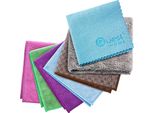 Quest Set Di 7 Pezzi In Microfibra, Panno Per La Pulizia, Panno Multiuso In Microfibra Per Uso Domestico - QUESTHOME2, Multicolore