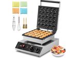 Mini Macchina Per Pancake Olandese 25 Pezzi In Acciaio Inox Dorayaki