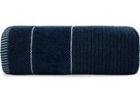 Asciugamano 70X140 Teo Blu 470G 100% Cotone Con Velluto