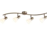 Striscia Luminosa Marrone / Bianca E14 4X40W Soma 6309 Rabalux