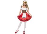 Smiffys - Costume Da "Strega Bavarese"" - Donna SM2102 (Xl) (Bianco/Rosso)"