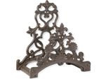 Portagomma In Ghisa Marrone Antico Supporto Da Parete Portagomma Da Giardino Portagomma In Ferro Design Vintage Fissaggio A Parete 32X29X15,5 Cm Resistente Alle Intemperie Decorazione Da Giardino Portagomma Da Giardino