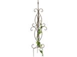 Dandibo Ausilio Per Arrampicata Traliccio In Metallo 125 Cm 93998 Ausilio Per Arrampicata Spina A Terra Porta Fiori Traliccio Colonna