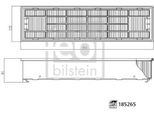 Febi Bilstein 185265 Filtro Abitacolo Filtro Antipolline