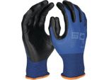 Guanti Spike Taglia 9 Blu/Nero En 388, En 407 Dpi Categoria Ii