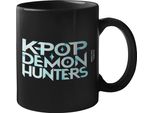 Tazza Kpop Cacciatori Di Demoni Unisex Logo Kpop Nero Standard