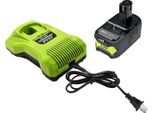 Adattatore Per Batteria, Capacità 6000Mah, Compatibile Con Gli Utensili Elettrici, 1 Batteria 1 Caricatore