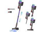 Aspirapolvere A Batteria, Potenza 550W, Design Autoportante, Lila