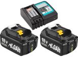 Batteria Di Ricambio, Capacità 6000Mah, Compatibile Con Diversi Modelli, 2 6000Mah 1 Singola