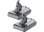 Batteria Di Ricambio, 21,6 V, Capacità 6000 Mah, 2 Pezzi Batteria V6, 21,6 V