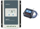 Regolatore Di Carica Solare, Corrente Massima 30A, Display Lcd, 30A Con MT52, 12V 24V