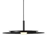Lampada A Sospensione, Design Moderno, Led Ad Alta Efficienza Energetica, Nero 35 Cm, Luce Calda