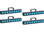 Effetto Faretto Da Palcoscenico, Multicolore Rgbw, Opzioni Di Controllo Dinamico, 4PCS, Spina Ue