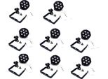 Luce Wash Led, Rgbwauv, Controllo Dmx, 7X18W 8Pcs, Spina Ue