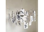 Lampada A Sospensione Card, Design Minimalista, Uso Versatile, B, Dia100, Luce Calda Led