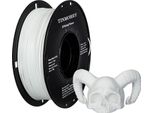 Filamento Per Stampanti 3D, Petg Con Rinforzo In Fibra Di Vetro, Elevata Stabilità Dimensionale, PETG-GF Bianco