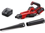 Einhell GE-UB 18/250 Li E (1X4,0Ah) Rechargeable Battery 3433560 Cordless Blower, Blower + Battery, + Charger, Soft Grip 18 V