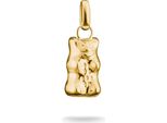 Ciondolo Con Orsetto D'oro, In Argento, Placcato Oro - Thomas Sabo Modello: CC1276-413-39