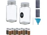 Set Di 12 Barattoli Per Spezie