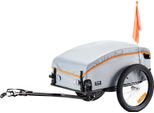 Rimorchio Per Biciclette 45 Kg Di Capacità Di Carico Rimorchio Da Trasporto Pieghevole E Compatto Con Aggancio Universale Copertura Impermeabile Ruote Da 40 Cm Catarifrangenti Sicuri Adatto A Ruote Di Biciclette Da 558,8-711,2 Mm