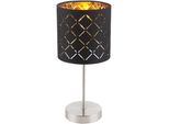 Globo Lampada Da Tavolo Lampada Da Tavolo Da Soggiorno Nero Lampada Da Comodino Moderna 15229T