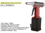 Rivettatrice Pneumatica Extol Composito, Rivetto Ø 2,4 - 4,8 Mm, 8865070