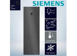Siemens Iq300, Combinazione Frigorifero-Congelatore A Libera Installazione Con Scomparto Congelatore Inferiore, 203 X 70 Cm, Neroacciaio KG49NXXCF