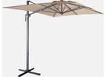 Ombrellone Decentrato Rettangolare 3X2M, Beige