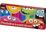 Plastilina Quadrata 12 Colori Mona