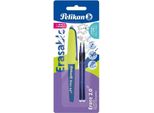 Penna A Sfera Erase 2.0, 2 Pennini Pelikan Blu 9584939