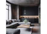 Lampada A Sospensione, Metallo Grigio, H 120 Cm