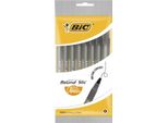 Bic Round Stic Classic Penna A Sfera Nera In Blister /8 Pezzi/