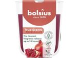 Candela Di Natale In Vetro True Scents Pomegranate 1 Pz