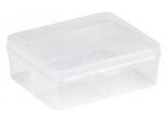Scatola Di Assortimento Sunware Q-Line Trasparente - 4 Scomparti