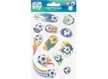 Tatuaż Calcio 10X18 Cm Sticker Boo 540451