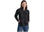 Promodoro 7965 | Giacca Donna In Doppio Pile, Zip Nascosta - Colore: Nero/Nero - Taglia: L