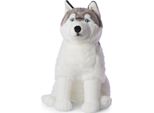 Wwf - Peluche - Husky (Seduto, 70 Cm) Figura Di Peluche Realistica In Peluche