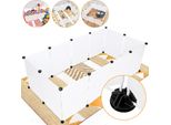 Fiqops Gabbia Per Piccoli Animali Recinto All'aperto Fai Da Te Criceto Cucciolo Correre Playpen Recinto Interno Coniglio Playpen