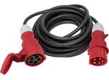 Prolunga Cee Con Spina Per Inversione Di Fase 32 A 400 V 25M H07RN-F 5X4Mm² Nero IP44