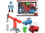 Cars & Trucks Speelset Hupldiensten Met Accesoires
