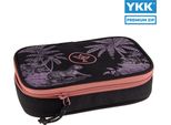 Ars Una School - Astuccio Per Matite Tiger, Nero-Viola-Arancio, Per Ragazze