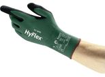 Guanti Hyflex 11-842 Taglia 9 Nero/Verde En Iso 21420,EN 388, EN407 Dpi Categoria Iii