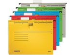 Cartelle Sospese Leitz Alpha 19840015 A4 Pinzatura Giallo 25 Pz./Confezione.