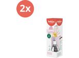 Bolsius - True Scents - Bastoncini Profumati - 60 Ml - Magnolia - Confezione Risparmio - 2 Pezzi