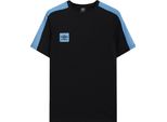 Umbro - Maglietta "Terrace"" Da Uomo UO2421 (M) (Nero/Blu Azzurro)"
