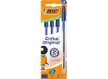 Bic Cristal Original Blu Penna A Sfera Medio 4 Pz