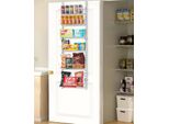 Organizzatore Per Dispensa A Muro A 6 Livelli Portaspezie Bianco Cucina