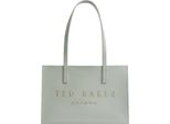 Ted Baker Borsetta Crinell Elongated Crinkle Icon Bag Grey Verde Chiaro
