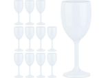 Bicchieri Da Vino In Plastica - Set Da 12