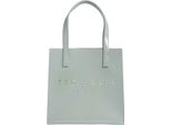 Ted Baker Borsetta Crinion Crinkle Small Icon Bag Grey Verde Chiaro